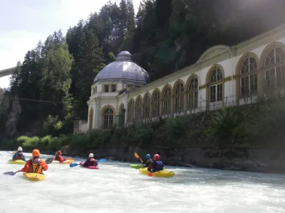La Trinkhalle de Tarasp